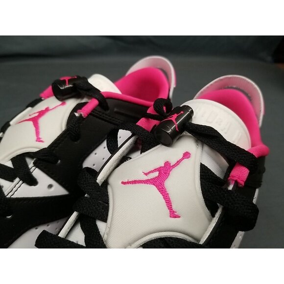 Jordan 6 Retro Low (GS) Sneakers Black Pink Size 3Y NEW IN BOX! - Picture 4 of 13